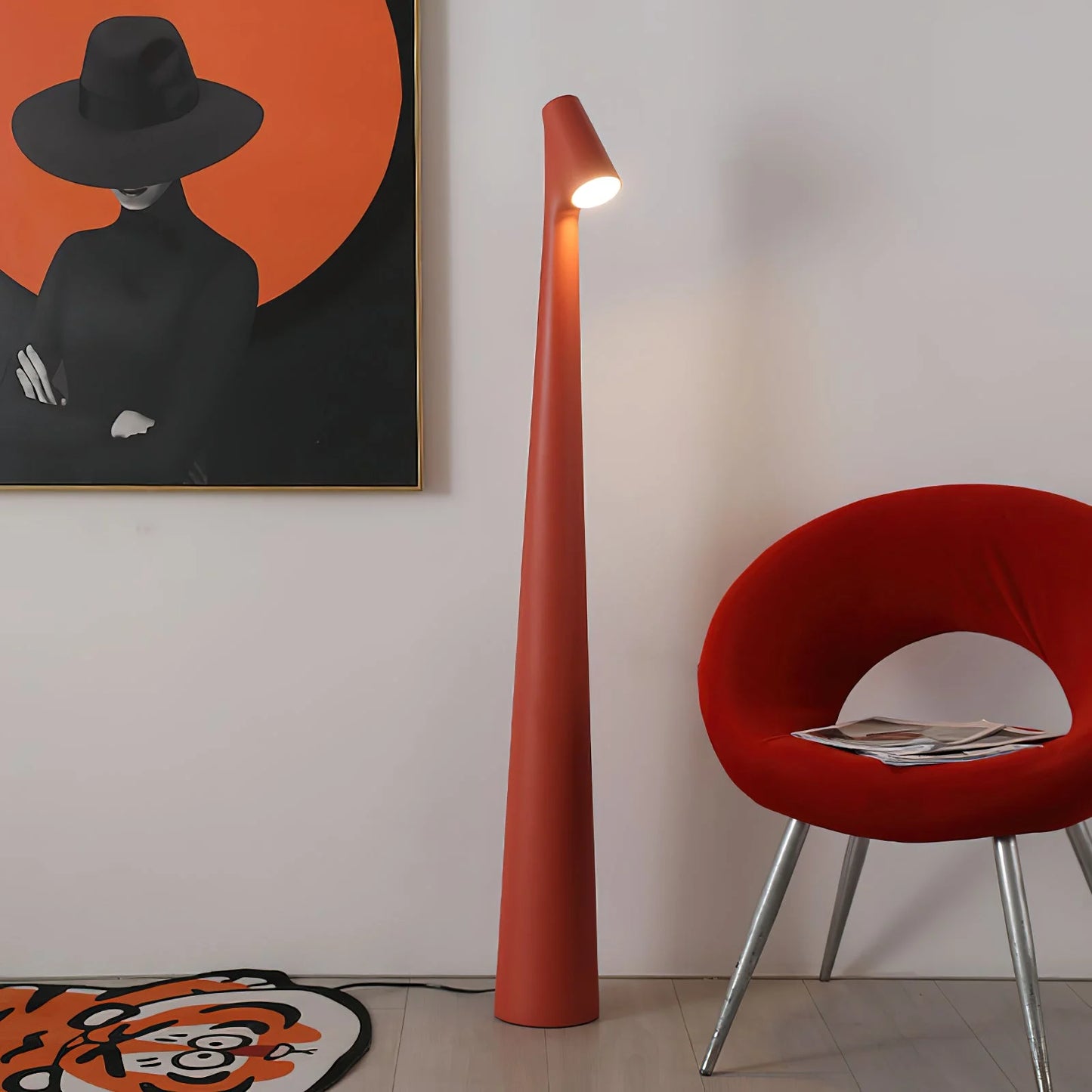 Nordic Minimalist LED Mood Lamp – Wireless Reading & Dinner Light