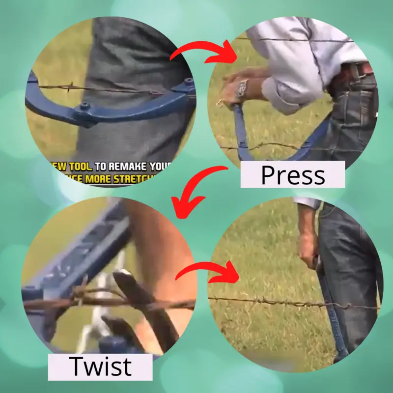 Texas Fence Repair Tool Easy Wire Tightener & Splicer
