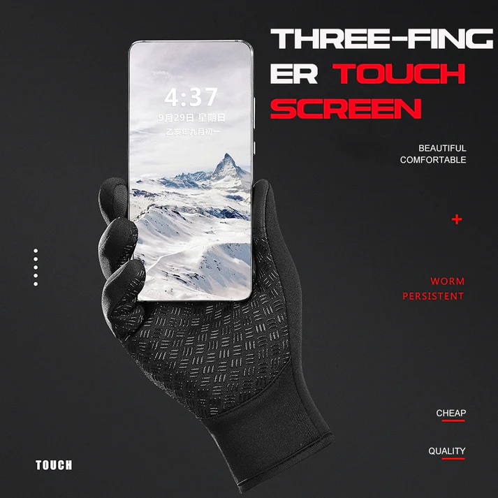 Warm and Waterproof Thermal Gloves