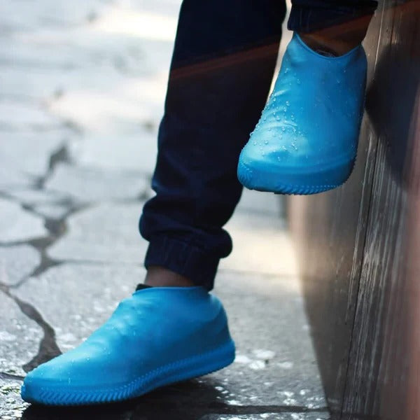 Non-Slip Waterproof Shoe Covers for Rain and Mud Protection