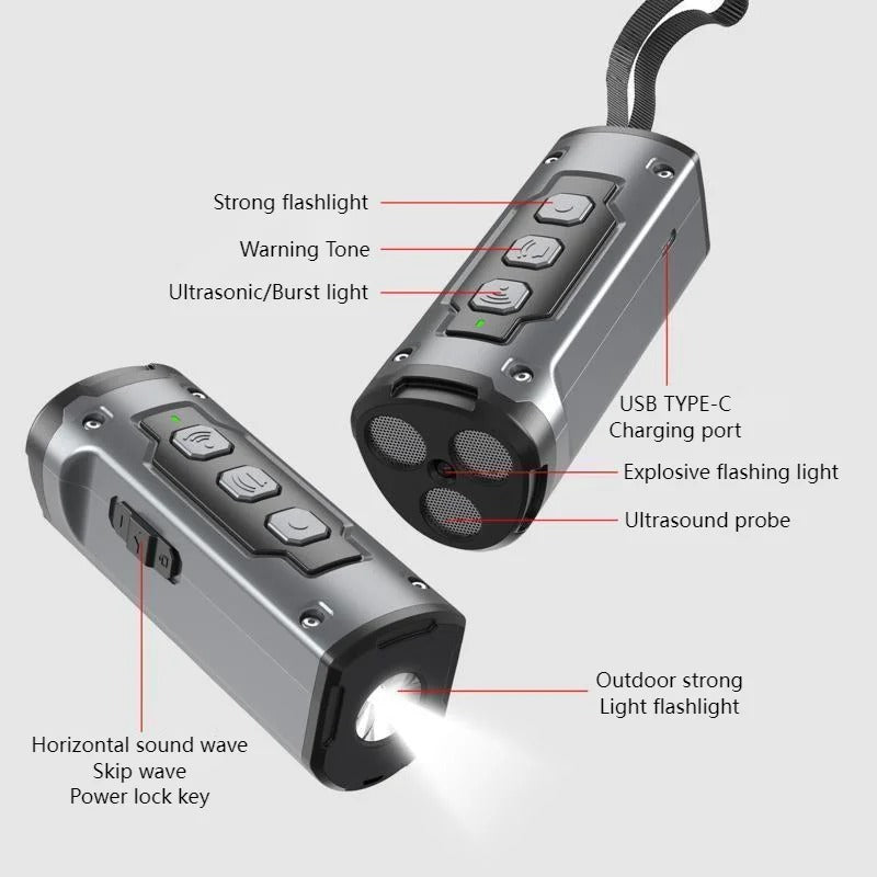 Compact Ultrasonic Dog Bark Deterren