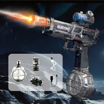 Electric Water Blaster with LED Lights – PowerBlast Fun for Day & Night Battles