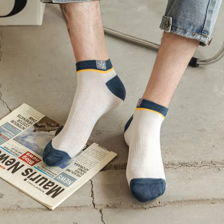 Men’s Everyday Low Cut Ankle Socks – 20-Pack Lightweight Cotton & Moisture Control