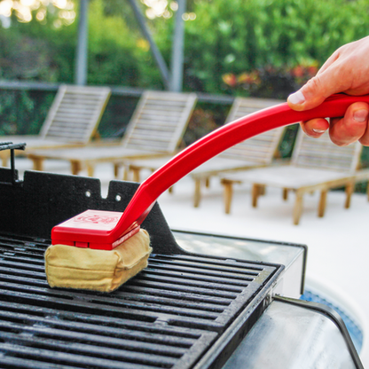 Wire-Free Grill Brush – Safe and Bristle-Free Cleaning