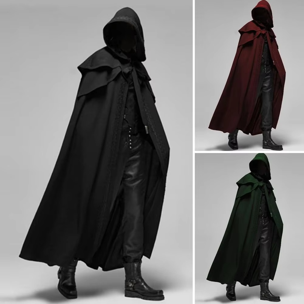 Steampunk Gothic Tailcoat for Men and Women — Halloween Cosplay Masquerade Costume