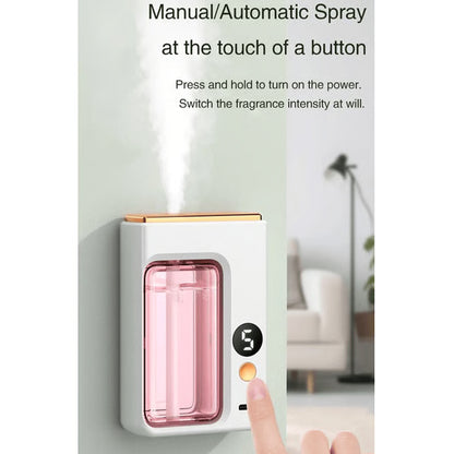 Automatic Car Diffuser with Essential Oil and Digital Display