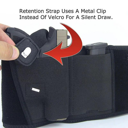 Belly Band Holster Concealed Carry Gun Holster for Men and Women