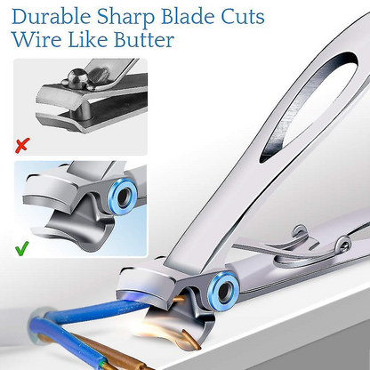 Heavy-Duty Nail Clippers for Thick and Hard Nails