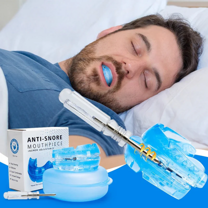 Adjustable Anti Snoring Mouthpiece Comfortable Sleep Aid