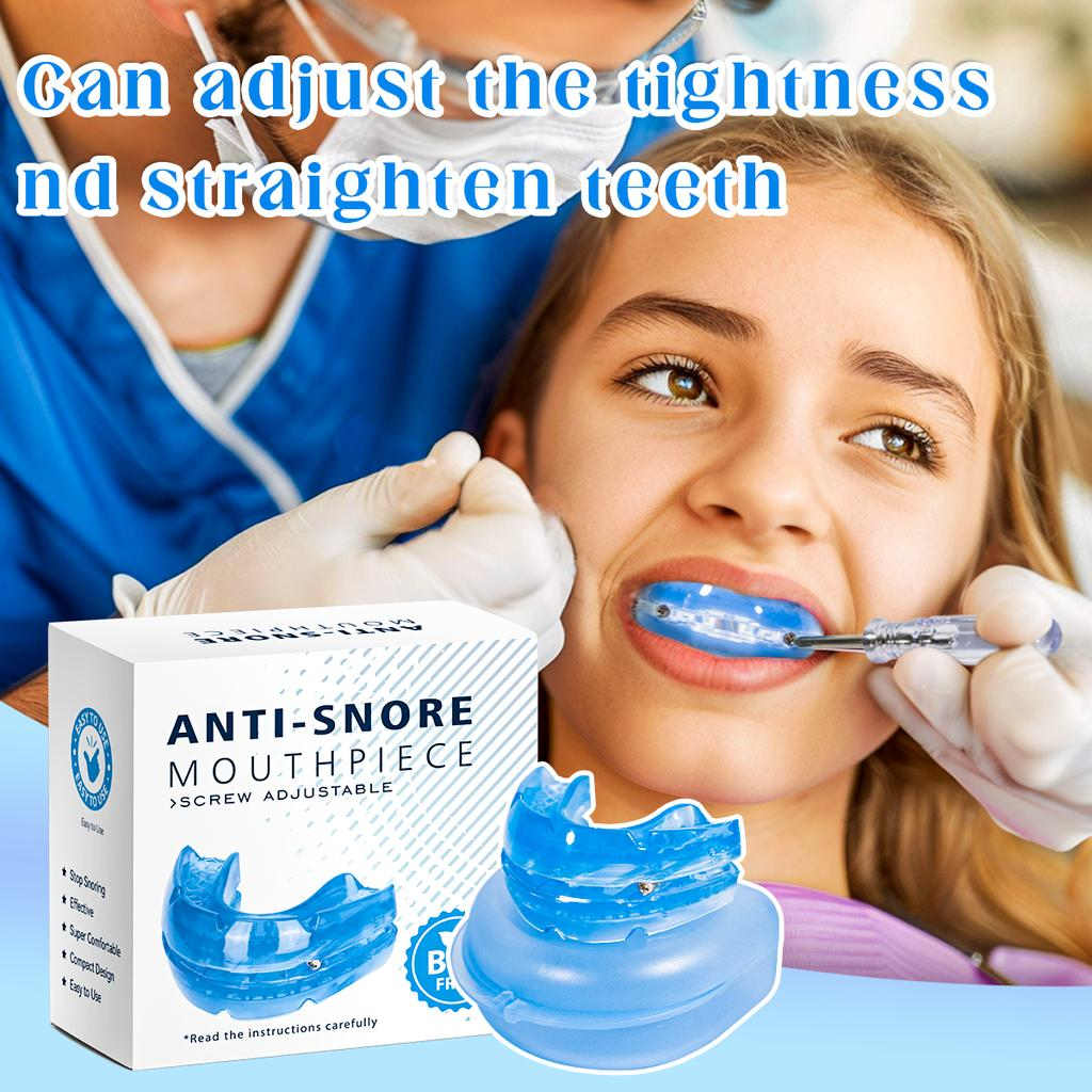 Adjustable Anti Snoring Mouthpiece Comfortable Sleep Aid