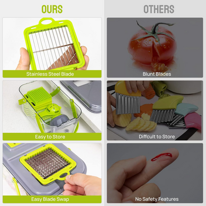 18 in 1 Multifunctional Vegetable Slicer and Chopper