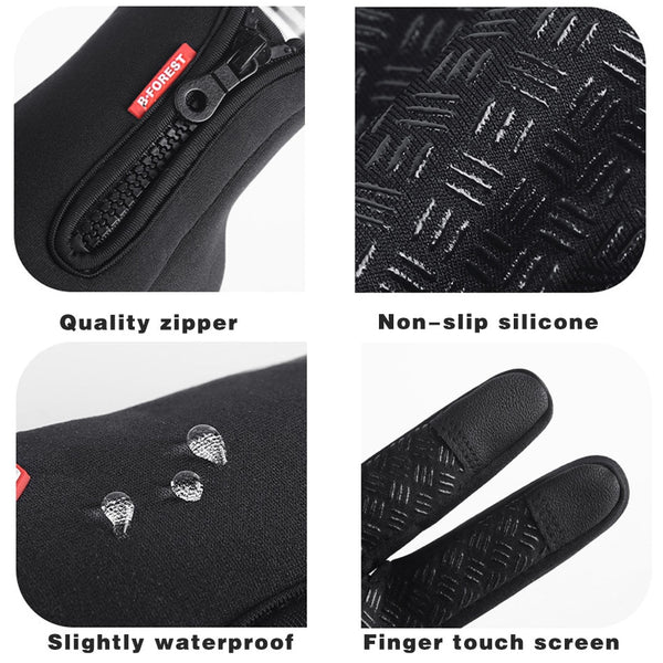 Warm and Waterproof Thermal Gloves