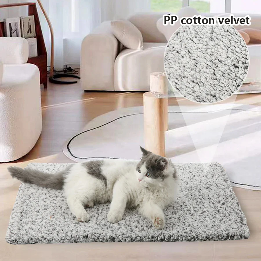 Cat Heating Pad and Dog Warming Pad, Non-Electric & Washable