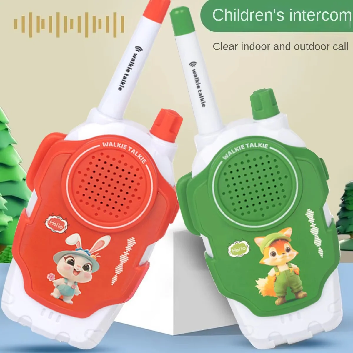 Kids Walkie Talkies – 1600ft Range Adventure Radios, Set of 2