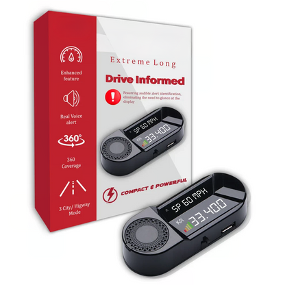 Advanced Radar Detector Real-Time Speed Monitoring