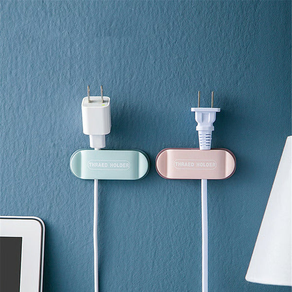 Plug Cable Holder Clips For Organized Workstation