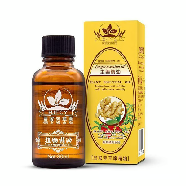 Lymphatic Drainage Ginger Essential Oil – Natural Swelling Relief