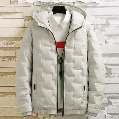 Casual Autumn Winter Jacket Men Bomber Jacket Thicken Men Fashion Clothing Streetwear Cotton Padded Jacket Slim Fit Coat