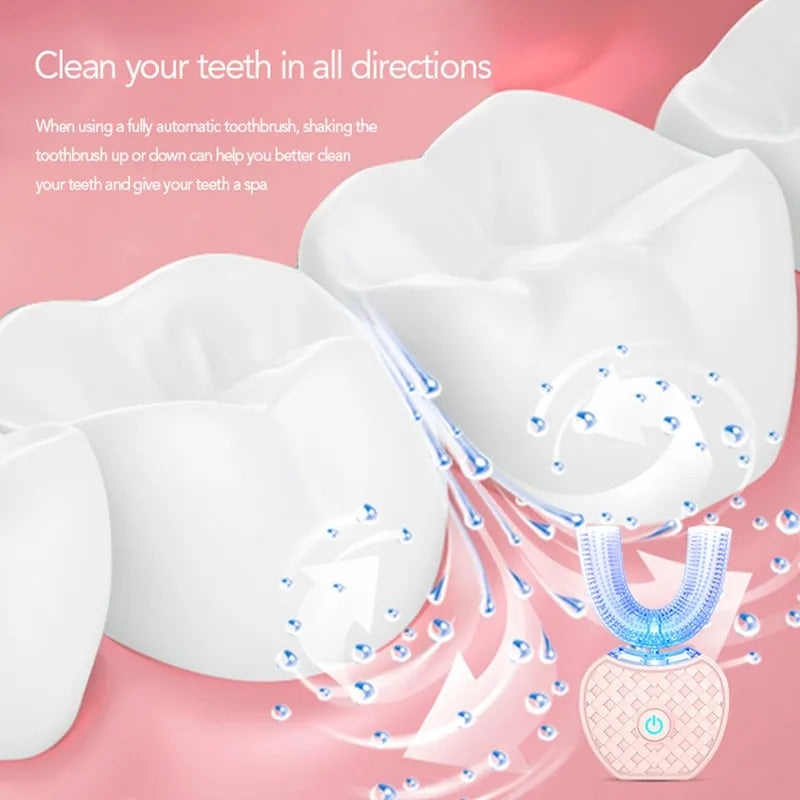 Automatic toothbrush with vibration