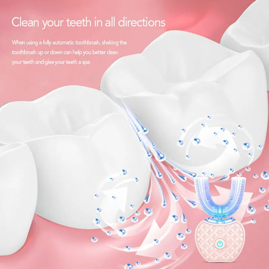 Automatic toothbrush with vibration