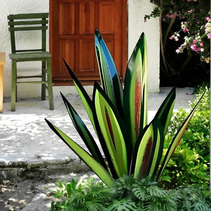 Rust-Style Agave Americana Decorative  Plant