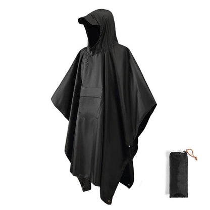 Waterproof Poncho Jacket for Outdoor Use