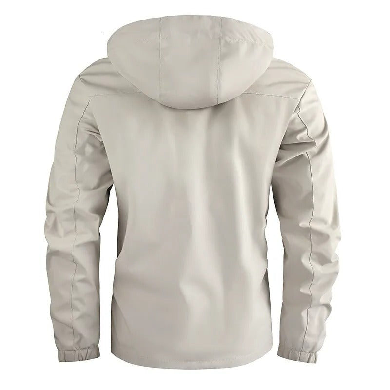 Men’s Waterproof Windbreaker Jacket  Outdoor Hiking, Camping & Travel