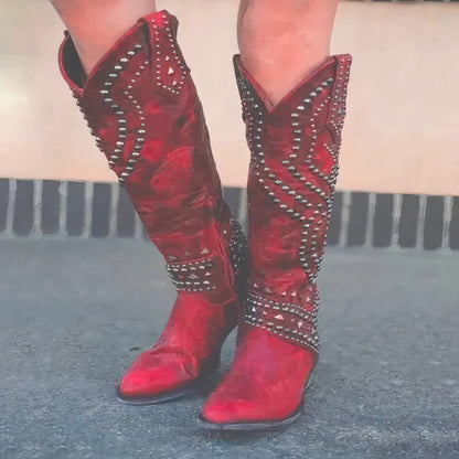 Women's Western Knee-High Boots