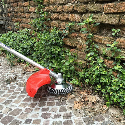 Unbreakable Steel Trimmer Blade Round Edge Weed Cutter