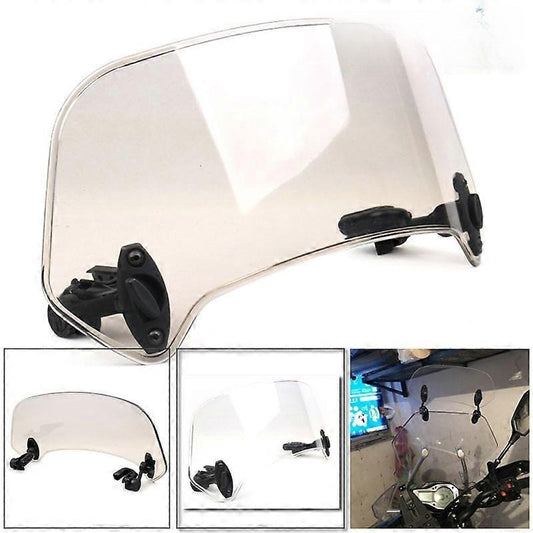 Motorcycle Windshield Extension Adjustable Wind Deflector