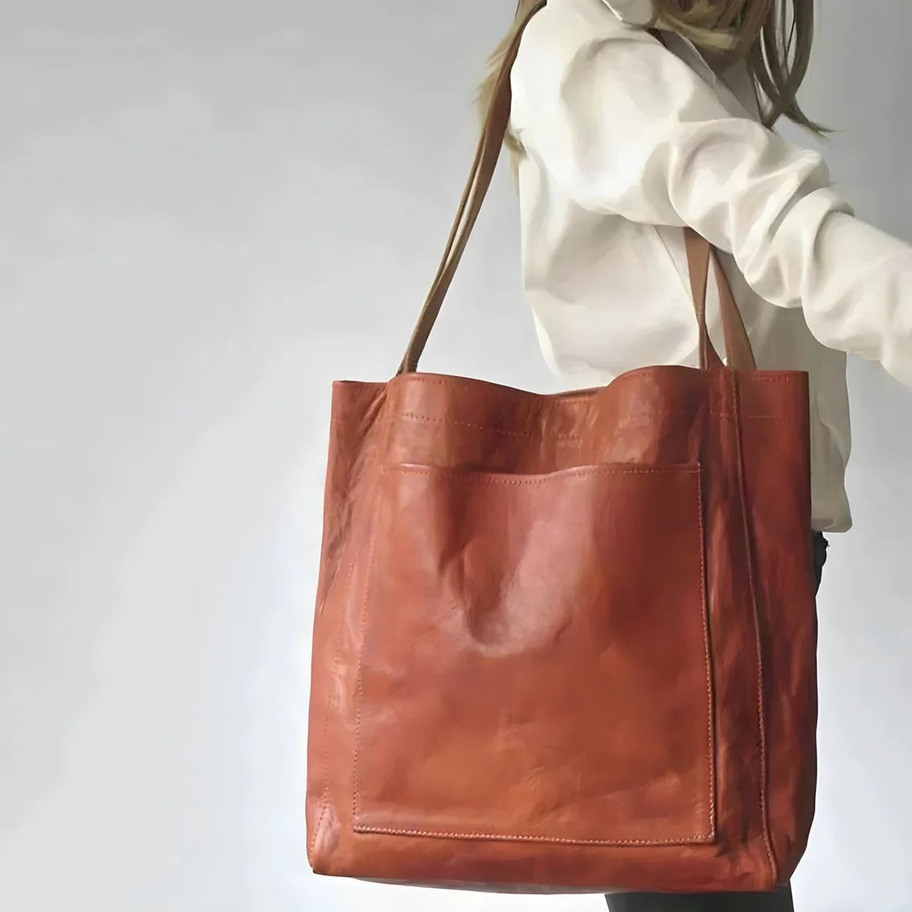 Women’s Leather Shoulder Bag Classic Everyday Purse