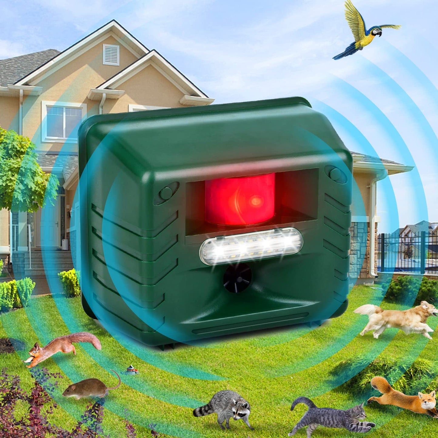 Ultrasonic Woodpecker Repeller