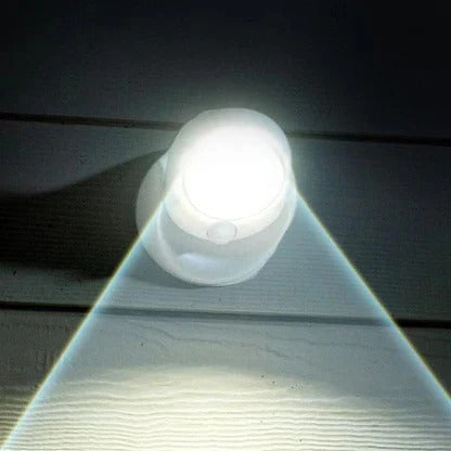Motion-Activated LED Lamp, Indoor & Outdoor with Rotating Mount