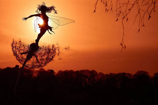 Fairy Steel Garden Sculpture