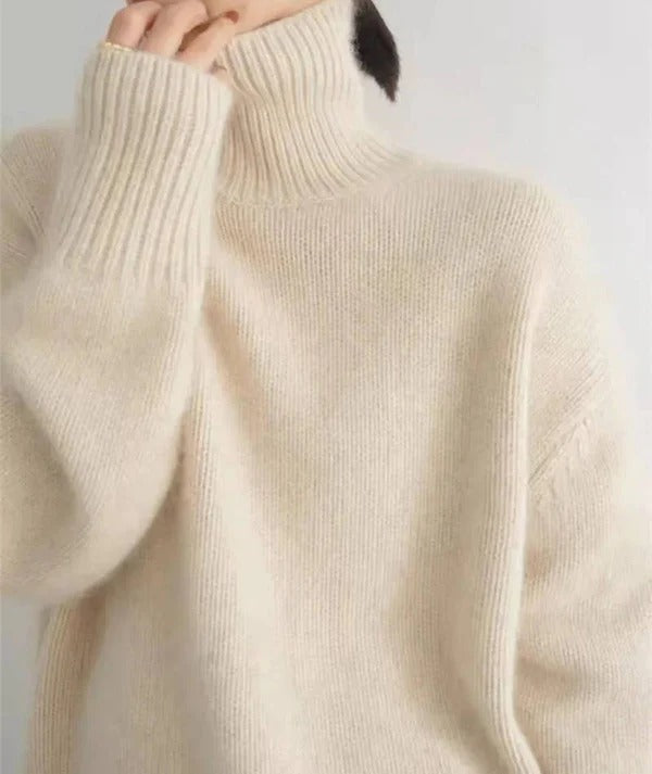 Women's Cashmere Turtleneck Sweater