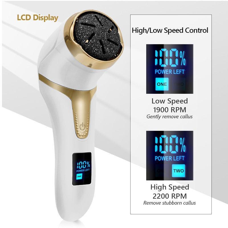 Professional Electric Foot File – Remove Calluses & Rough Skin Effortlessly