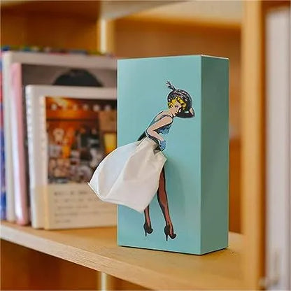 Decorative Skirt Tissue Box Holder
